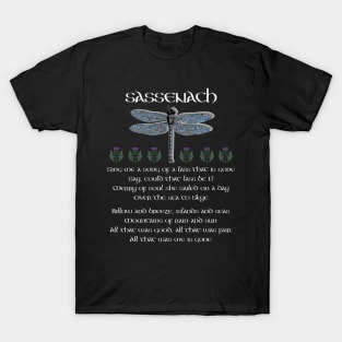 Sassenach Song, Scottish Thistle, Outlander T-Shirt